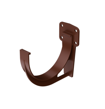 Кронштейн желоба ПВХ Престиж Каштан, (RAL 8017)